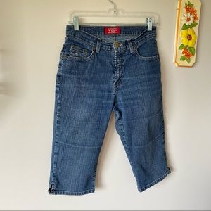 Vintage Denim Jean Capris Pants Made in Canada